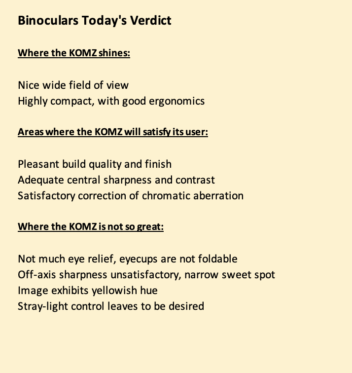 KOMZ BPC 6×24 – Binoculars Today